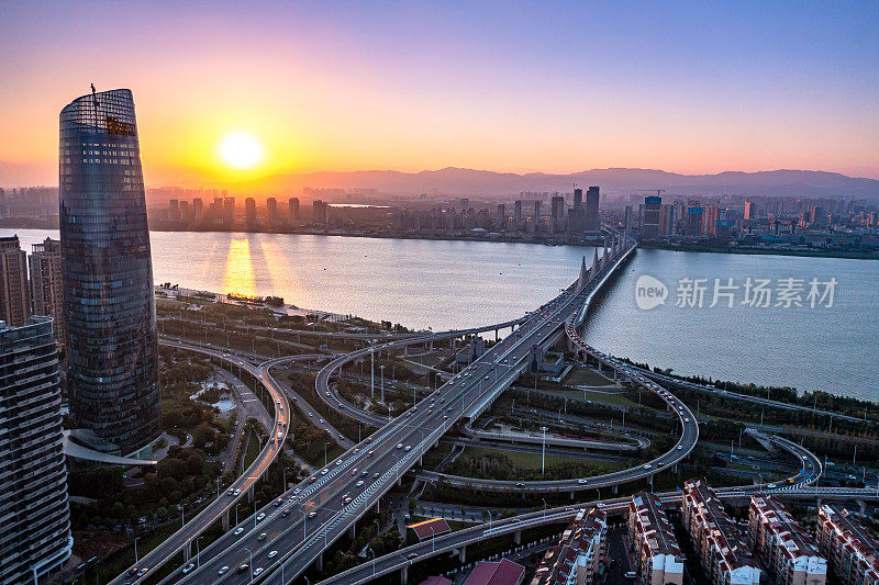 空中城市风景