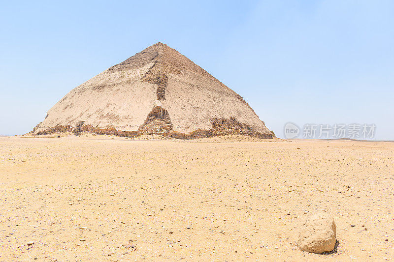 弯曲的金字塔，达舒尔，埃及
