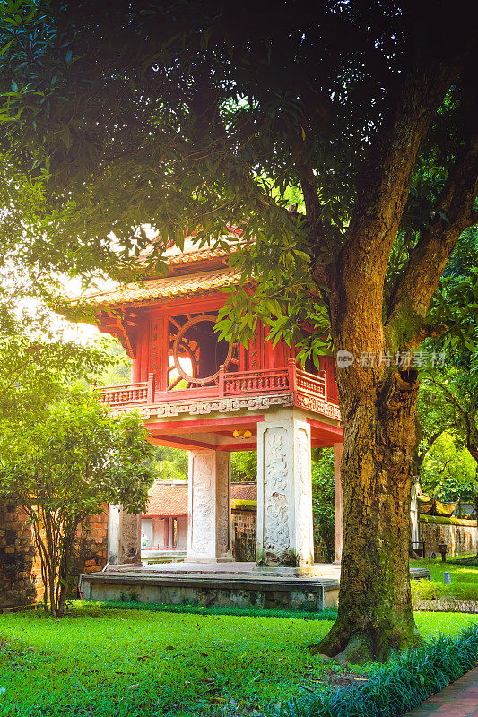 越南河内文庙的风景