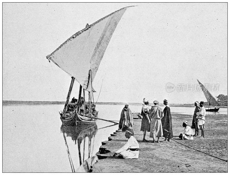 古埃及旅行照片:尼罗河上