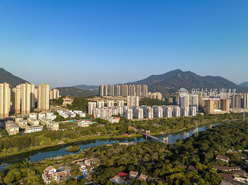 中国福建莆田市滨江绿化小区