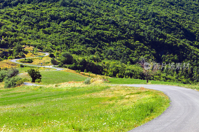 蜿蜒的道路