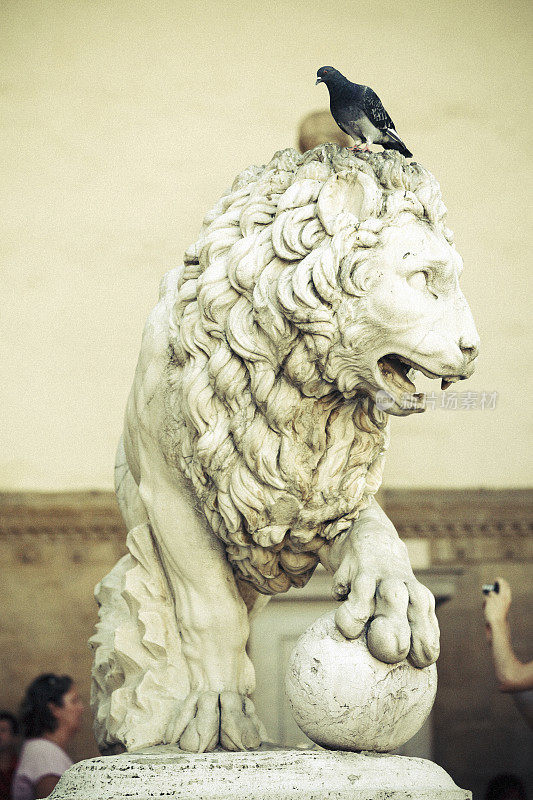 狮子的雕像