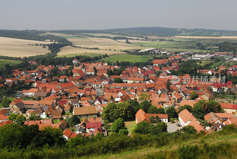 图林根州典型的德国村庄