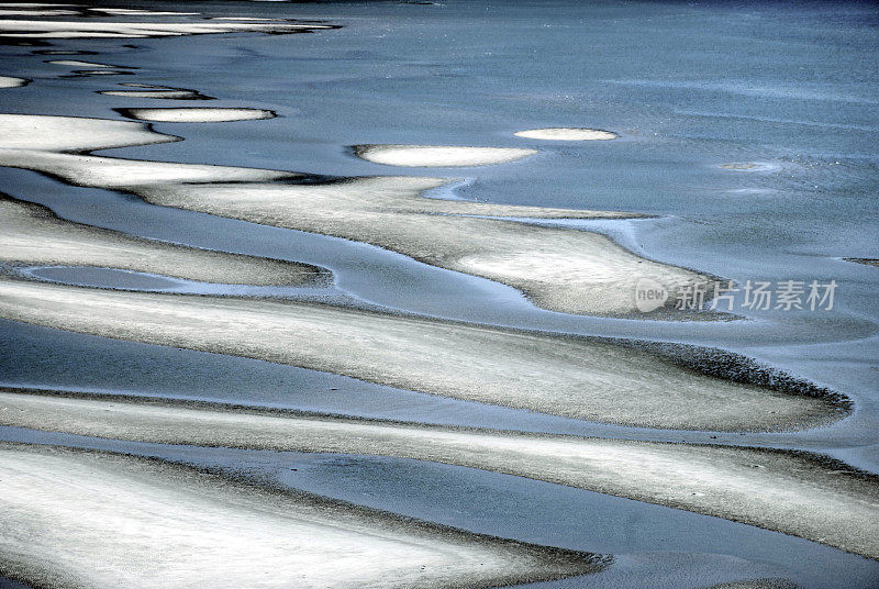 自然背景-沙海河口