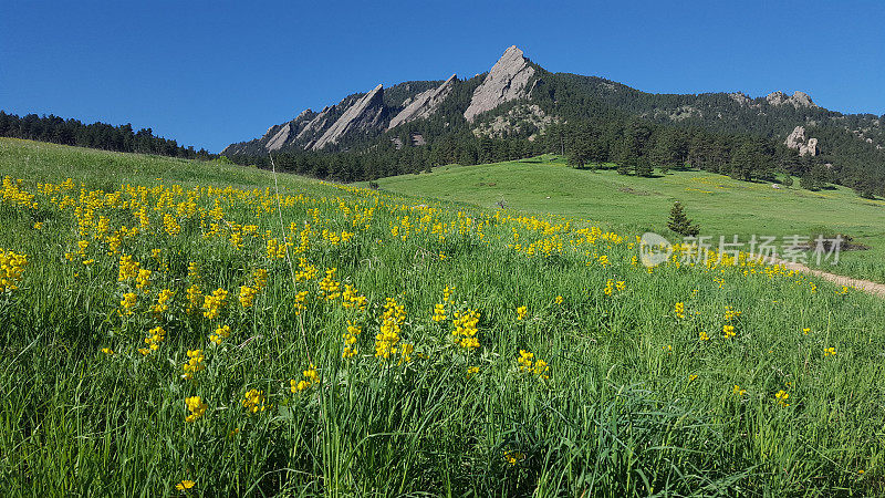 Flatirons，科罗拉多州博尔德市