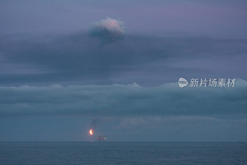 海上石油平台用燃气火焰