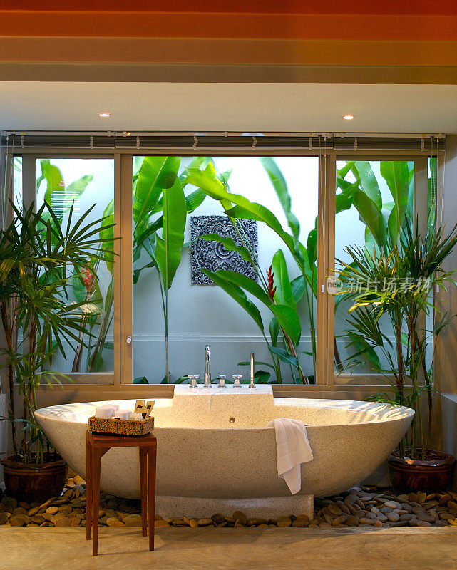 热带禅宗浴室