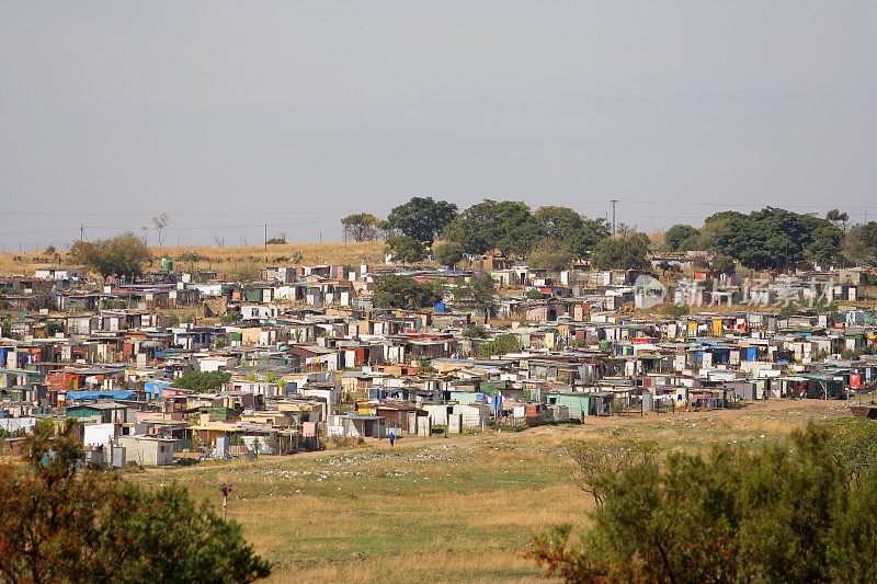 南非约翰内斯堡寮屋营地