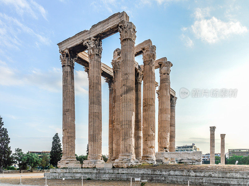 奥林匹亚宙斯神庙-希腊雅典