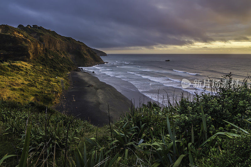 毛利人湾Muriwai