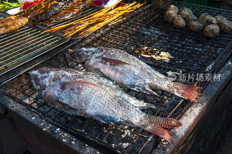 泰国的烤鱼