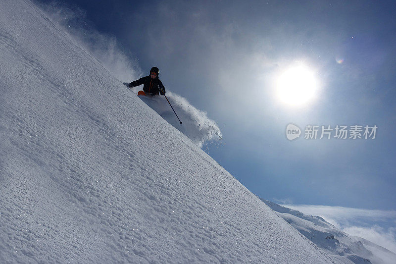 奥地利圣安东极速滑雪