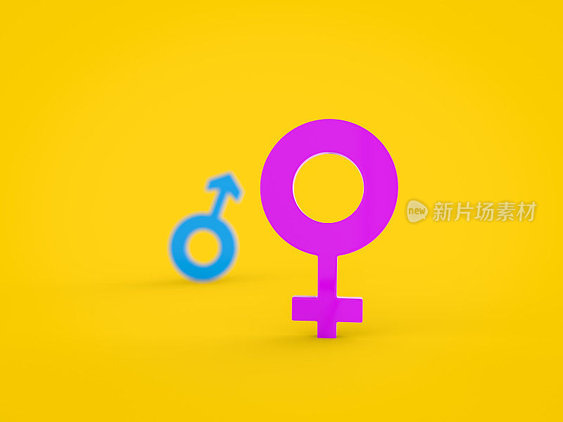 男性和女性的性别符号