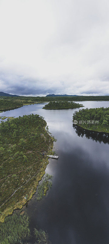 湖泊、岛屿和森林