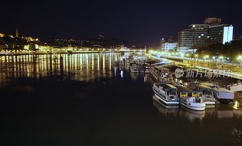 多瑙河在布达佩斯