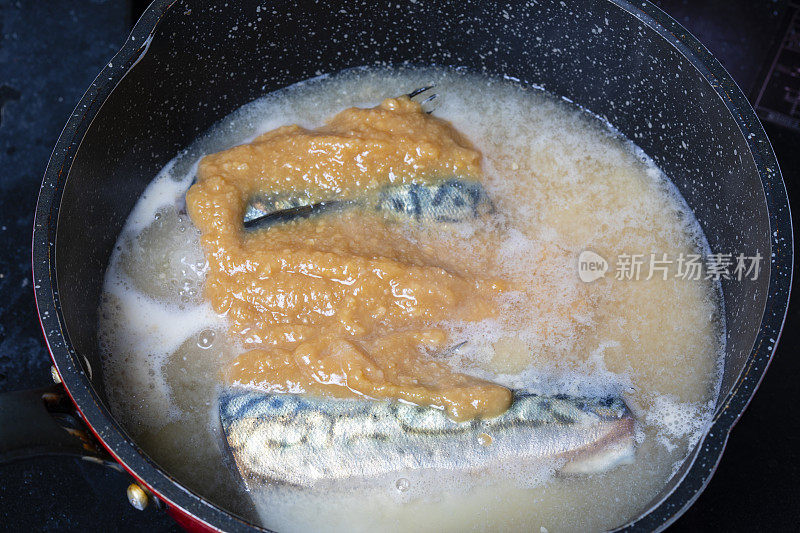 日本家常菜，鲭鱼味噌食谱