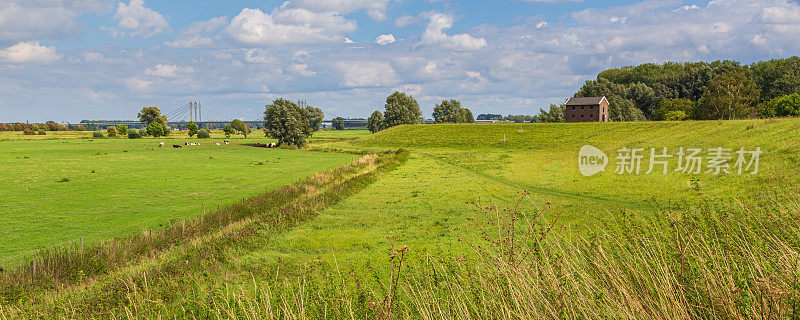 荷兰的圩田景观Ewijk