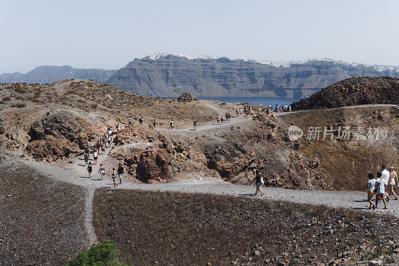 圣多里尼火山