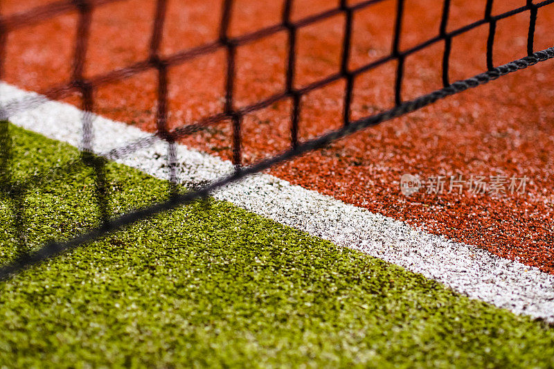 网球比赛的地形