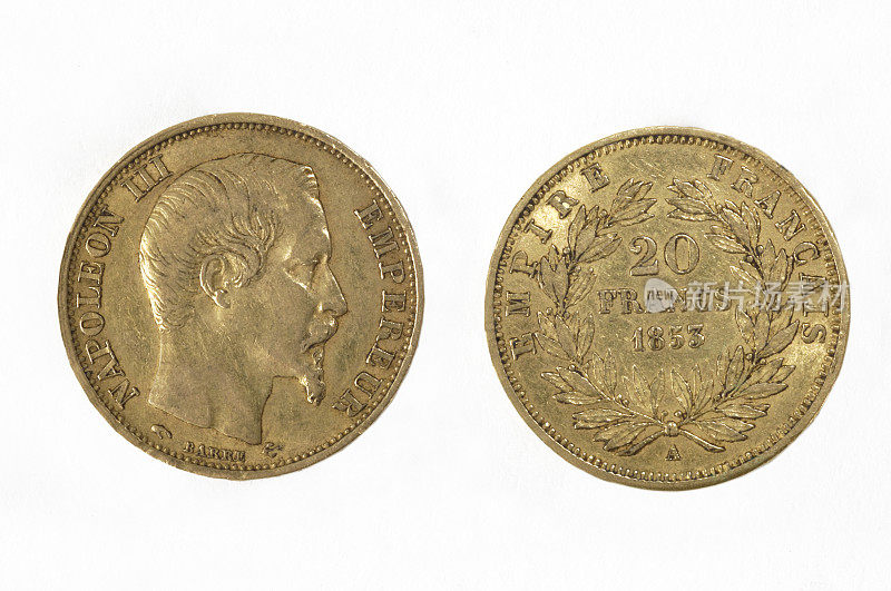 二十金法郎;拿破仑三世，法国