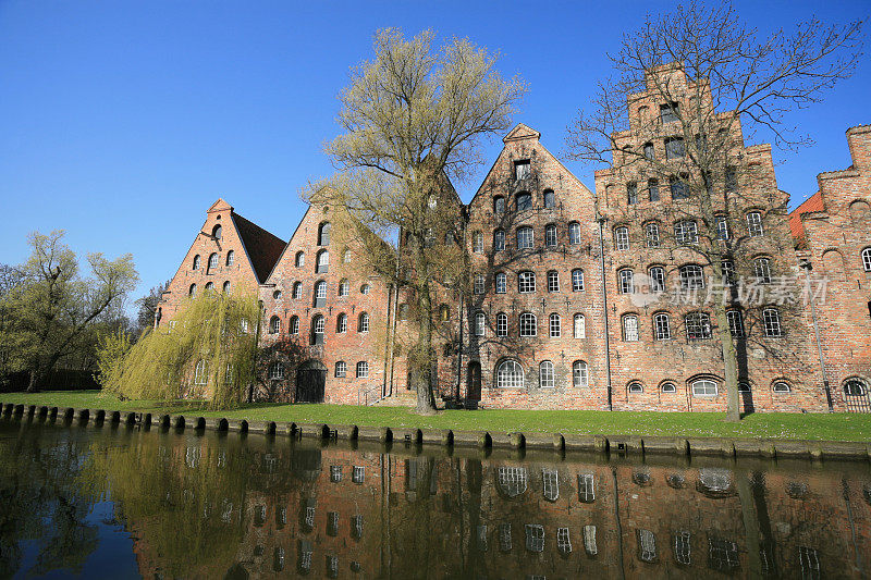 建筑在Lübeck，德国