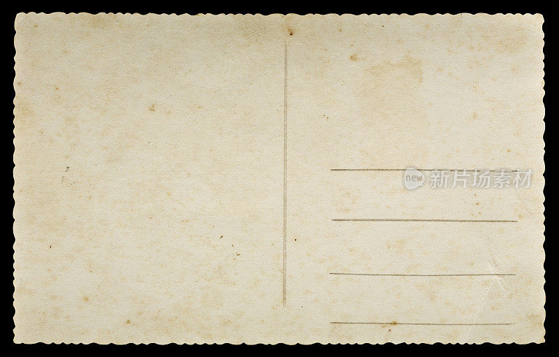 旧明信片