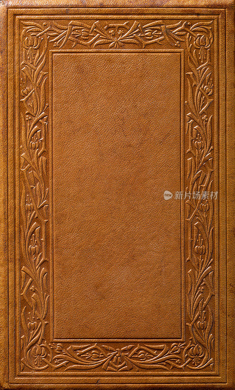 古董皮革书封面160年