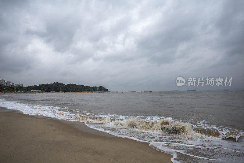 海滩在岛