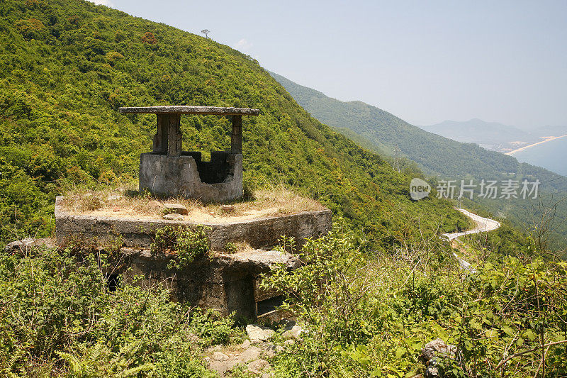 海凡关观景台和沙坑