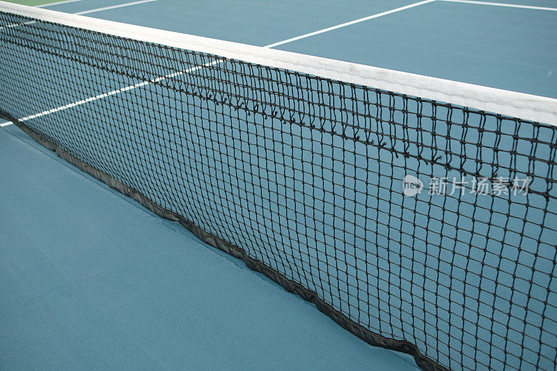 网球场的网和线