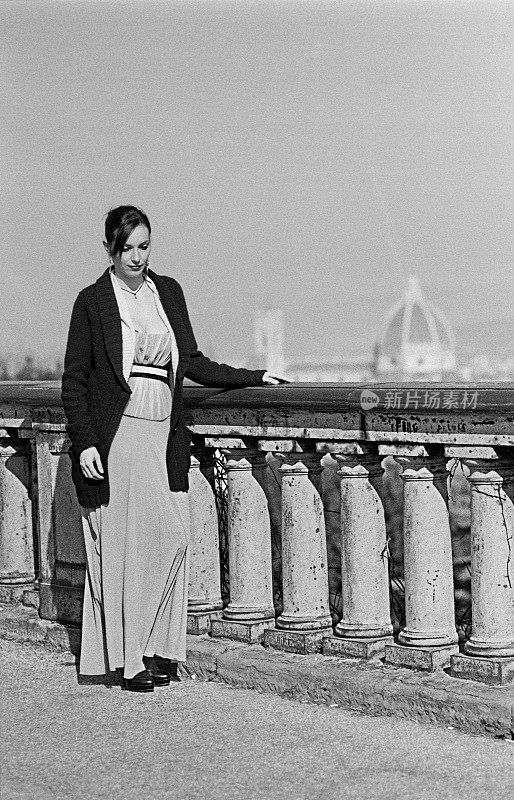 20世纪40年代佛罗伦萨的一个年轻女人