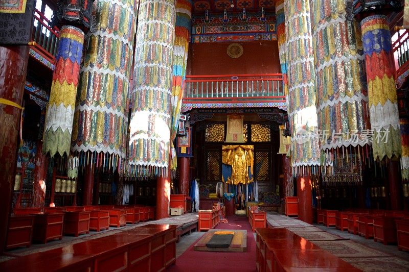 大昭寺，呼和浩特，内蒙古，中国