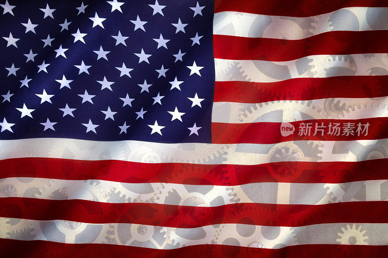 美国工业-美国的旗帜