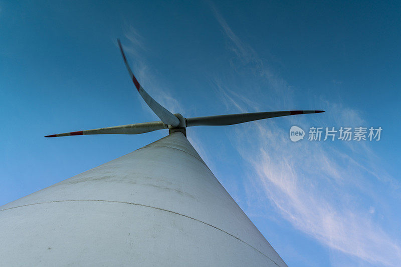 中国桂林的风力发电