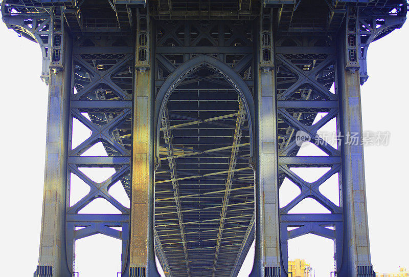 曼哈顿桥钢结构