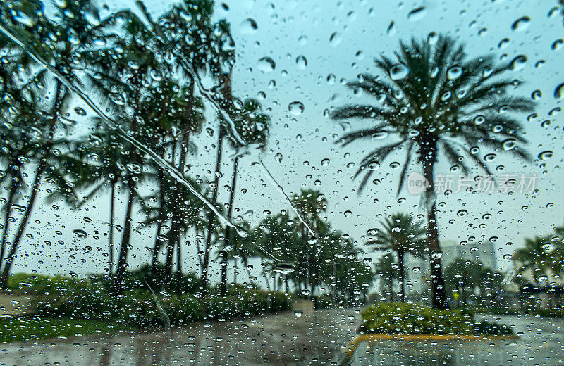 狂风暴雨的一天