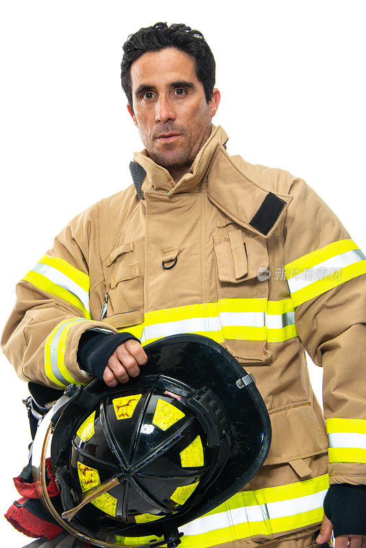西班牙成熟男性消防员