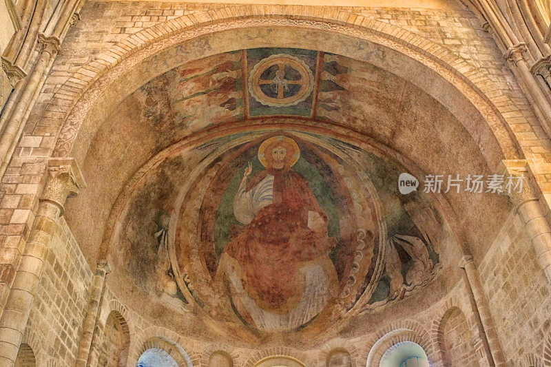 壁画，基督的荣耀-圣西尔大教堂