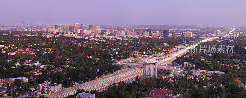 西洛杉矶全景图