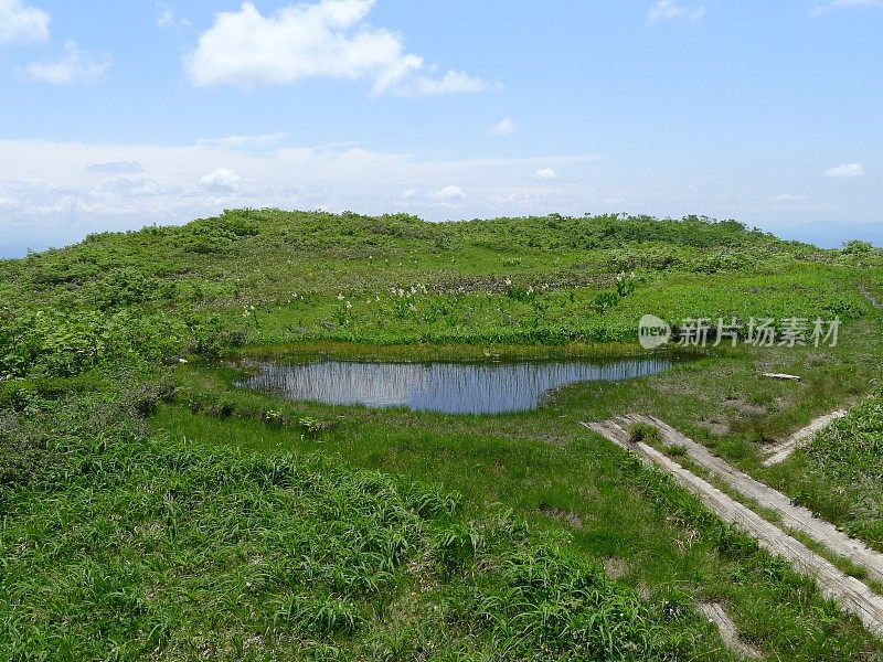 日本富山、岐阜的白令山(300座名山)