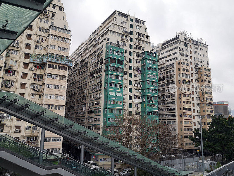 香港渡轮角的住宅大厦