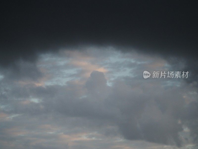 暴风雨的Cloudscape