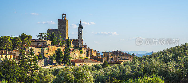 达芬奇的出生地，佛罗伦萨，意大利托斯卡纳