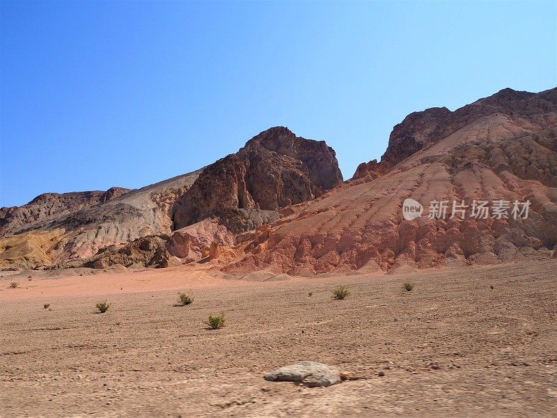 艺术家驱动器，艺术家的调色板，死亡谷-美国