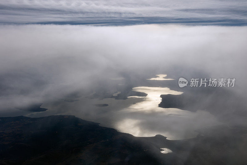 黄石湖鸟瞰图