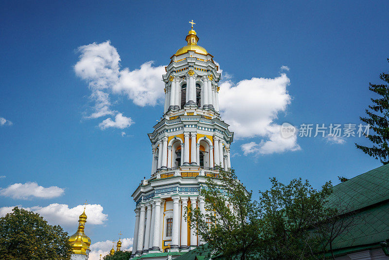 位于乌克兰基辅的佩切尔斯克拉夫拉修道院建筑群的拉夫拉钟楼