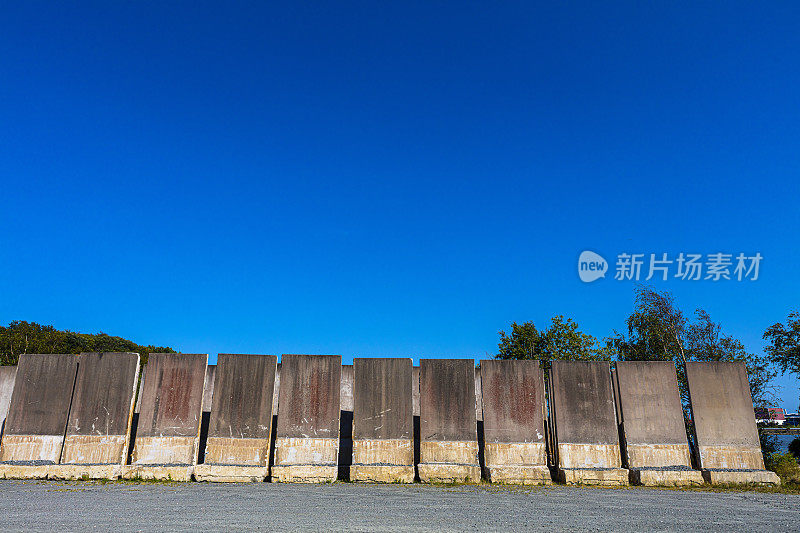 水泥墙壁块