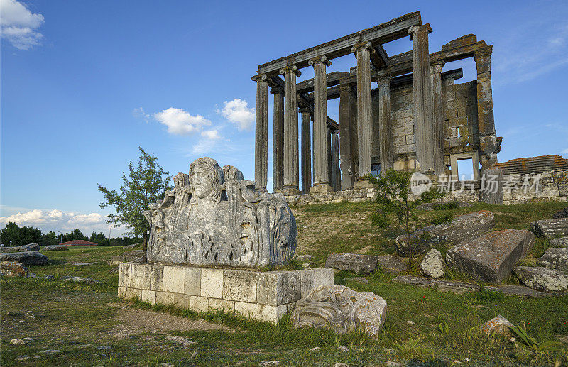 古罗马城市Aizonai在Çavdarhisar,Kütahya，土耳其