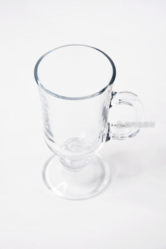 空白透明玻璃马克杯